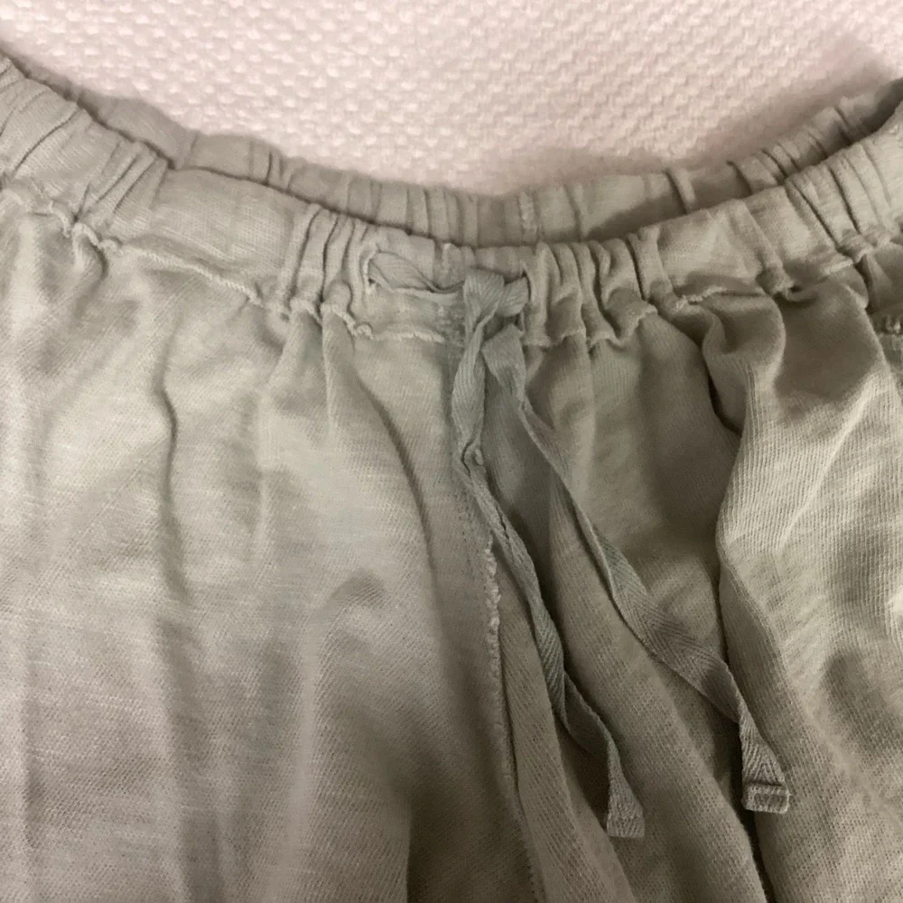 Free People Organic Cotton Gauze‎ Shorts Drawstring Waist Boho XS